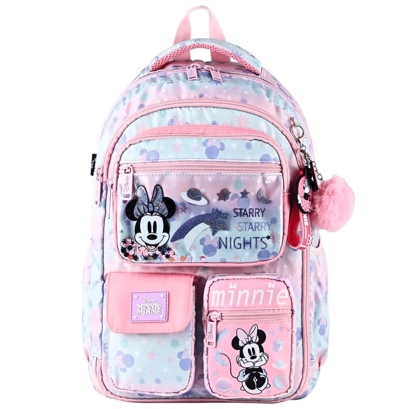 Dısney Minnie Mouse Desenli Okul Çantası Otto.49289