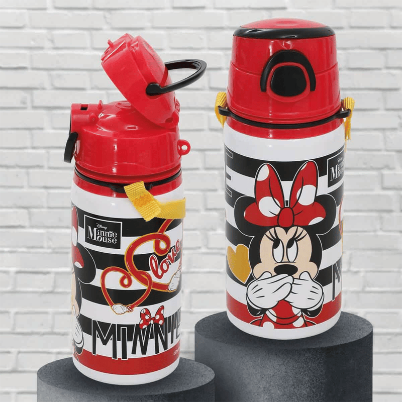 Disney Minnie Mouse Desenli Çelik Matara 500 ml