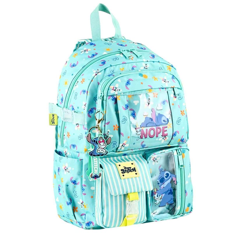 Dısney Stitch Desenli Yeşil Okul Çantası Otto.49298
