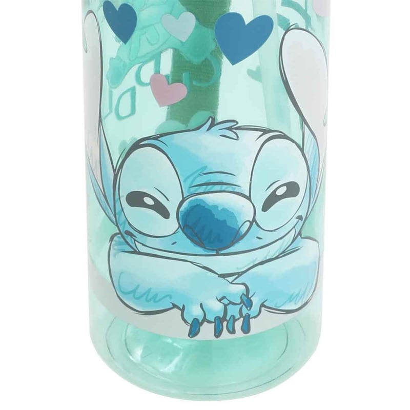 Dısney Stitch Desenli Yeşil Matara 500 ml