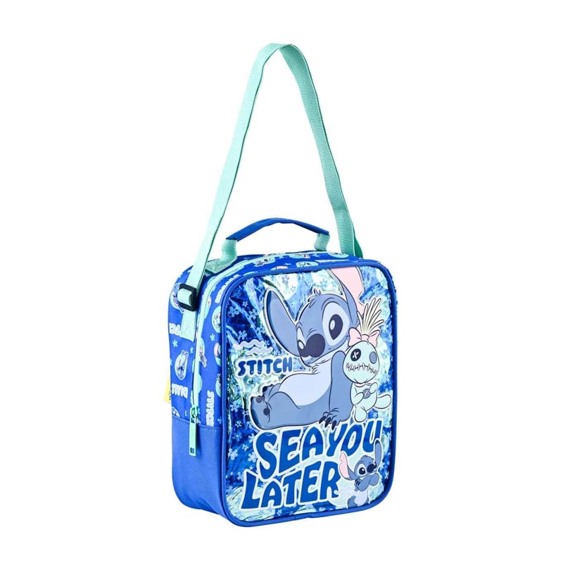 Dısney Stitch Desenli Mavi Beslenme Çantası Otto.49159