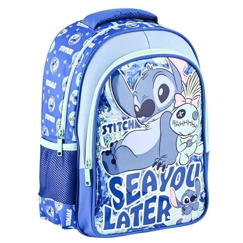 Dısney Stitch Desenli Mavi Okul Çantası Otto.49149