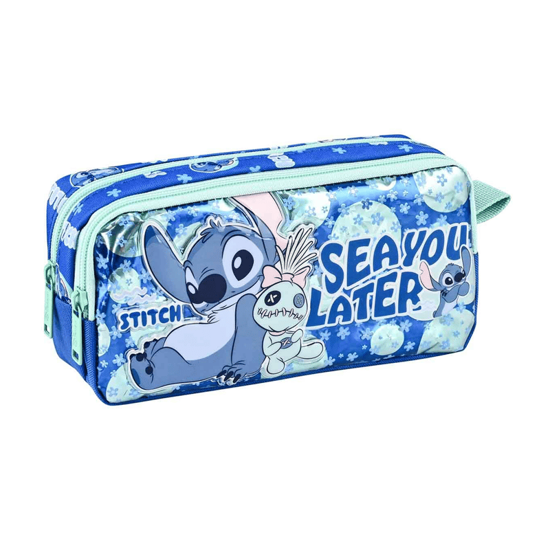 Dısney Stitch Desenli Mavi Kalem Kutusu Otto.49171