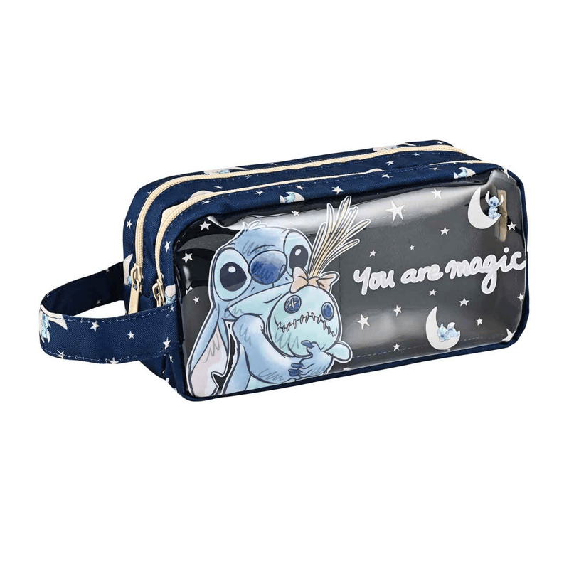 Dısney Stitch Desenli Lacivert Kalem Kutusu Otto.49286