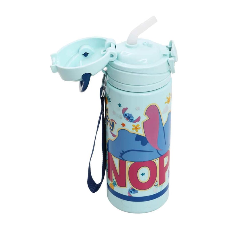 Dısney Stitch Hope Yazılı Matara 500 ml