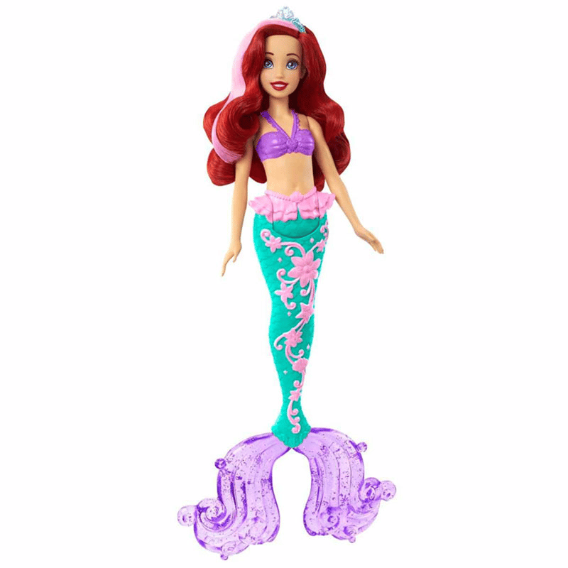 Disney Prenses Muhteşem Renk Değiştiren Saçlı Deniz Kızı Ariel Bebek HLW00