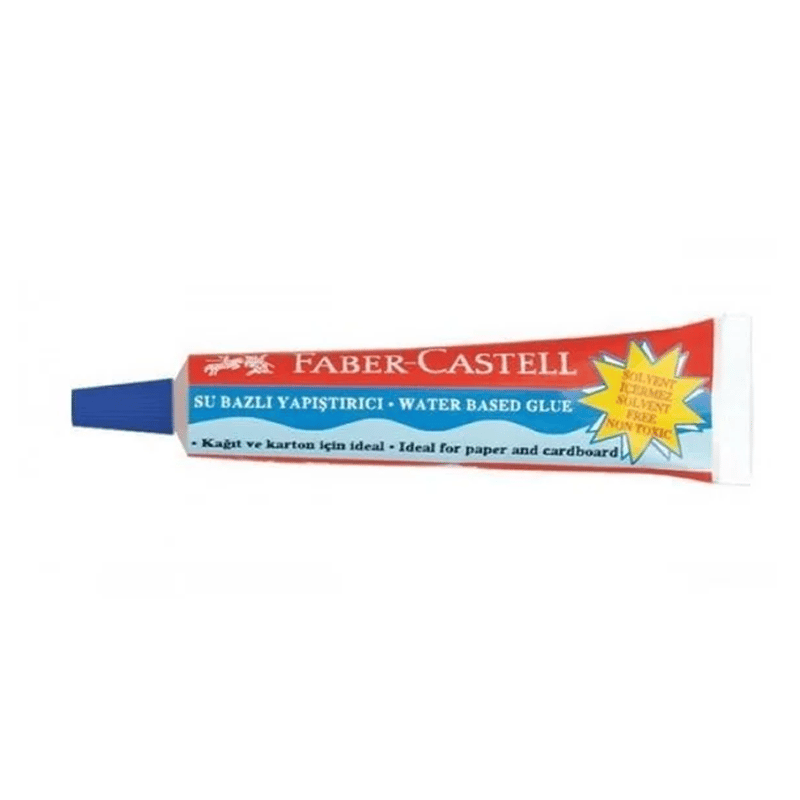 FABER-CASTELLF.Castell Su Bazlı Sıvı Yapıştırıcı 7gr, 50'li (Solvent içermez)285854