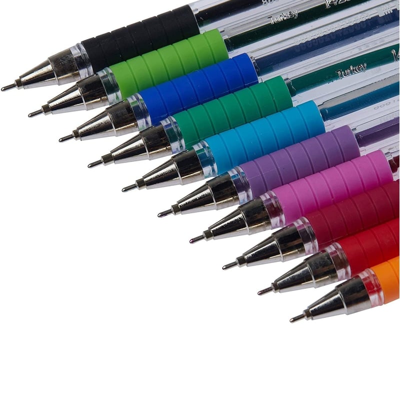 Faber Castell Tükenmez Kalem 1425 Karışık Renk 10lu