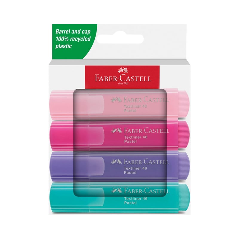 FABER-CASTELLFaber-Castell Fosforlu K 46, Pastel 4x 20244005402546541  