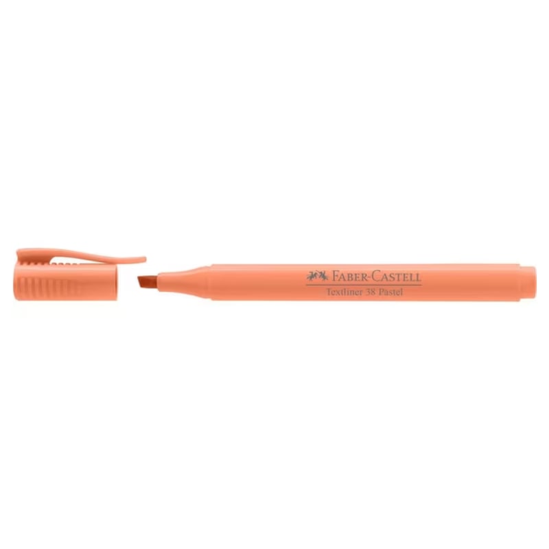 Faber Castell Faber-Castell Fosforlu kalem 38 Pastel Somon359931-001