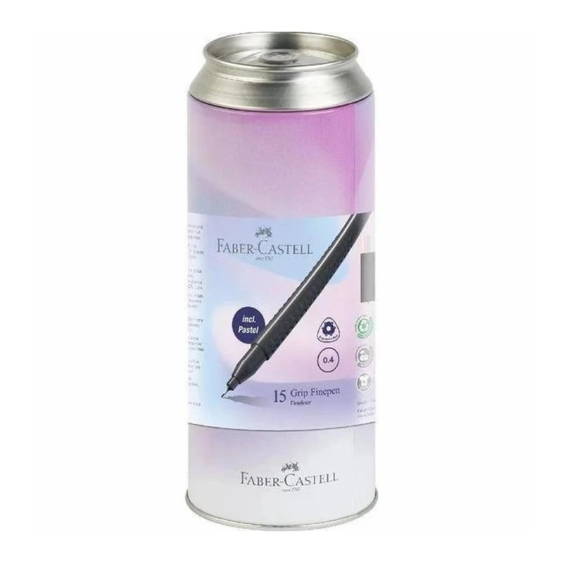 Faber-Castell Grip Finepen 15 Li Kutu Karışık Renk