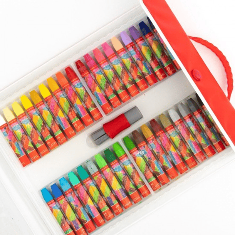 Faber-Castell Karton Çantalı Pastel Boya, 36lı