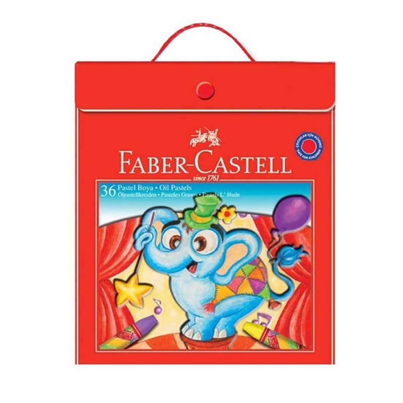 Faber-Castell Karton Çantalı Pastel Boya, 36lı