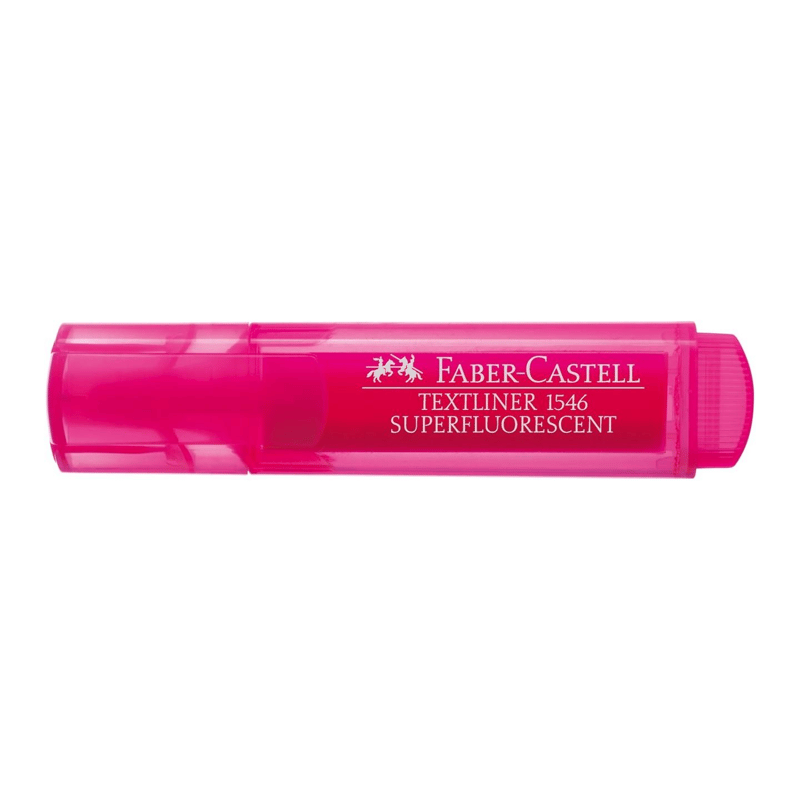 Faber Castell Şeffaf Gövde Fosforlu Kalem 1546 Pembe