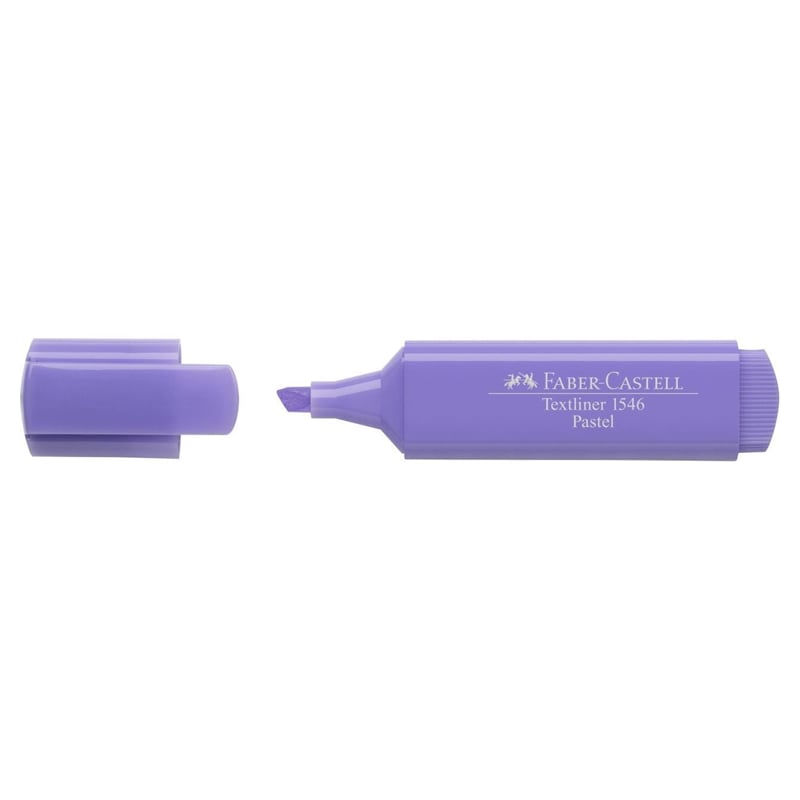 Faber Castell 1546 Pastel Fosforlu Kalem Lila