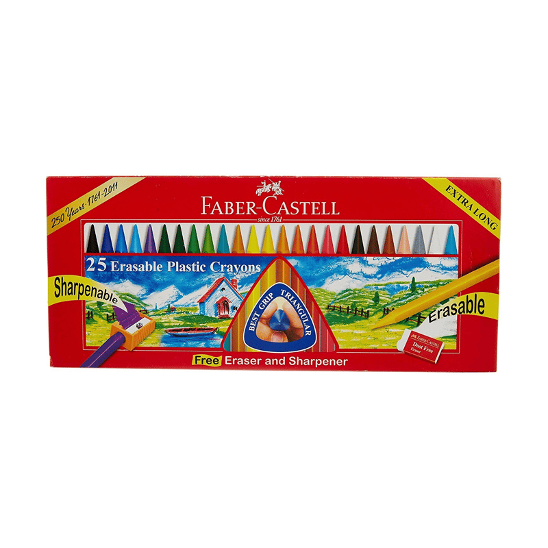 MarkasızFaber Castell Silinebilir Mum Boya 25 Renk101463