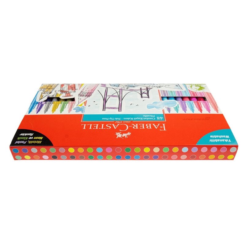 Faber-Castell Comfort Keçeli Kalem 48 Renk