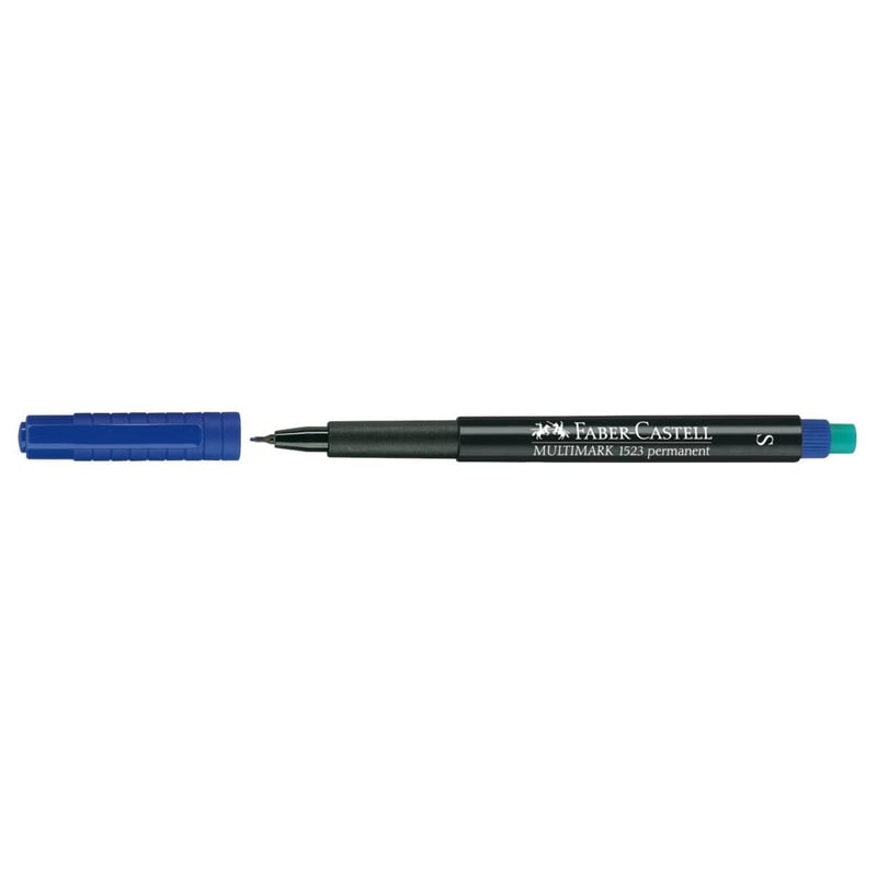 Faber-Castell Permanent Asetat Cd Kalemi S Mavi