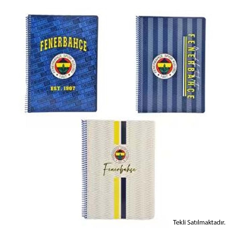 FENERBAHÇE SKFENERBAHÇE SPR.KRT.KPK. A4 72 YP. ÇİZGİLİ DEFTER8698684331071