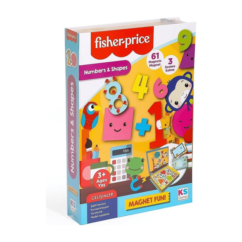 Fischer-Price Babay Puzzle-Numbers&Shapes
