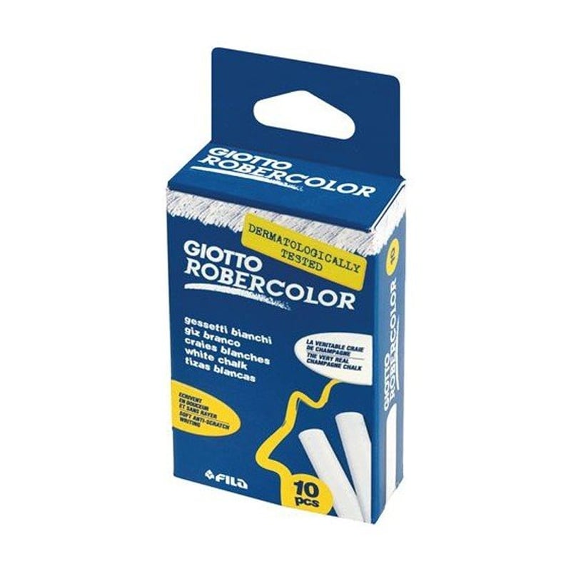 MarkasızGiotto Robercolor Beyaz Tebeşir 10lu6864