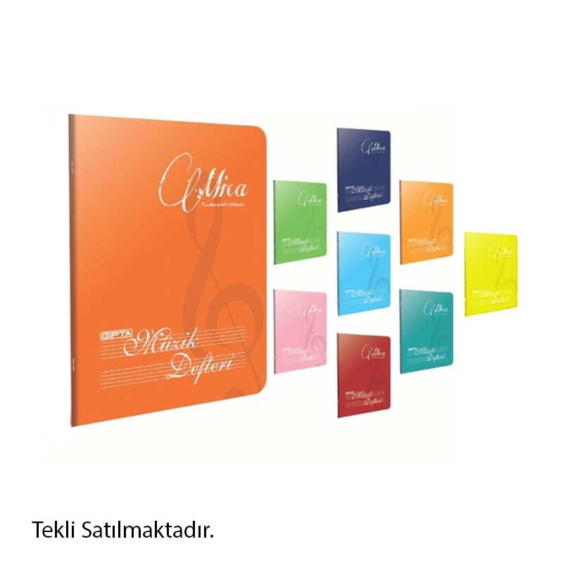 GIPTAGIPTA 1701 MICA TEL DKŞ.PP KPK  A4 MÜZİK DEFTERİ 40YP.281481