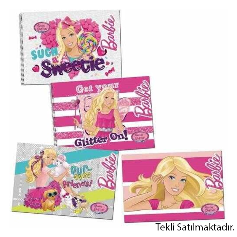 Gıpta Barbie Spr. Resim Defteri 35*50-15 Yp.