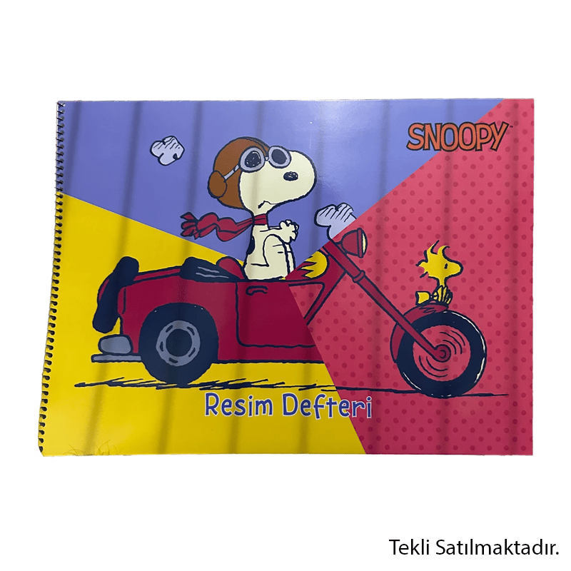 Gıpta Resim Defteri 25X35 15Yp Snoopy
