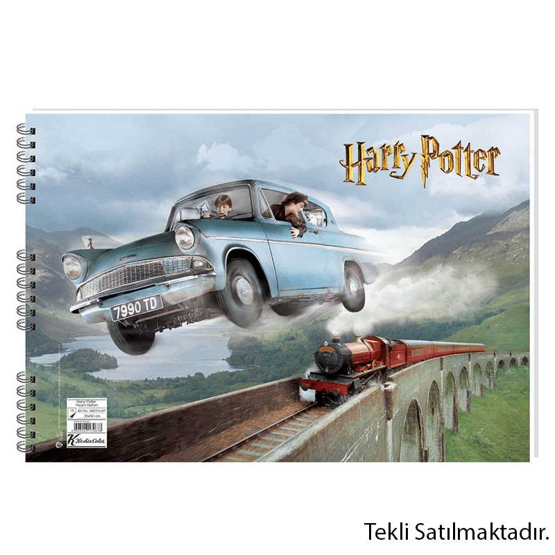 Harry Potter 35*50 15Yp Spiralli Resim Defteri