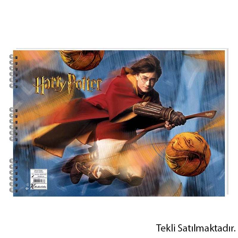 Harry Potter 35*50 15Yp Spiralli Resim Defteri
