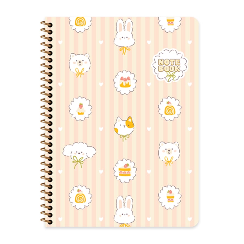 Keskin 16,5*22,5 80 Yp.Çiz.Karton Kp.Spr.Kawaii Defter