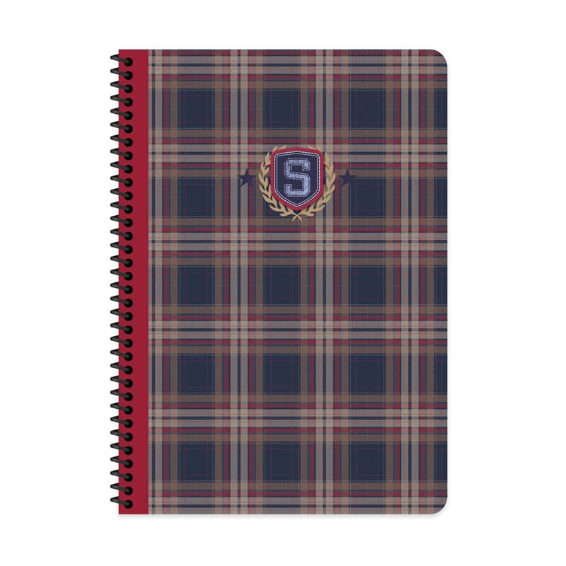 Keskın Color Defter A4 80Yp Kareli Spiralli School