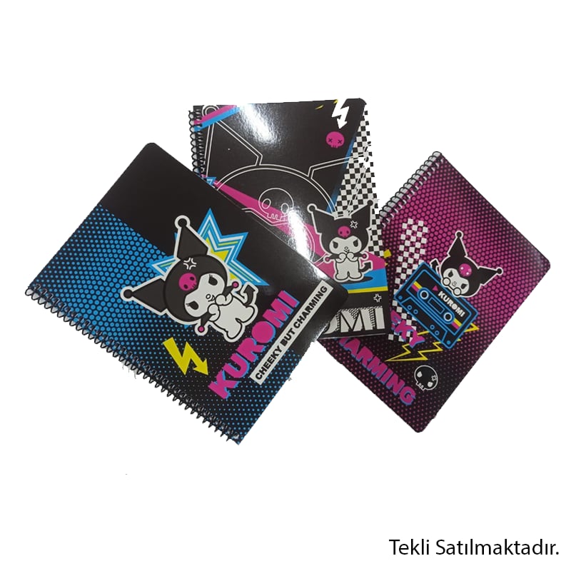 Keskin Kuromi Defter 80 Yp. Kareli Spr. Karton Kapak