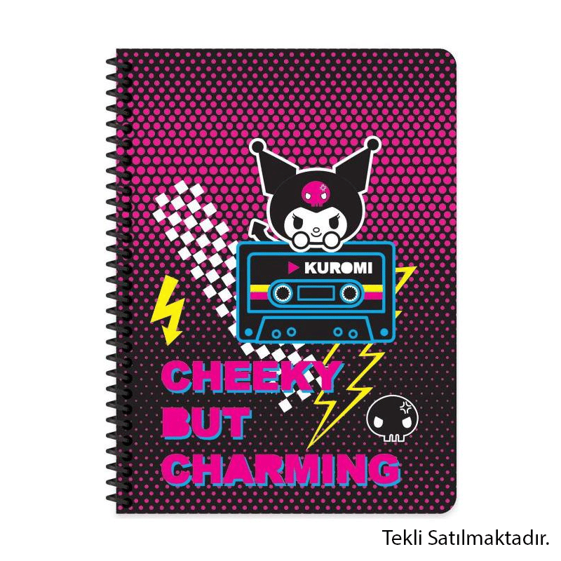 Keskin Kuromi Defter 80 Yp. Kareli Spr. Karton Kapak