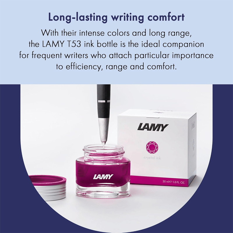 Lamy Crystal T53 Şişe Mürekkep Agate