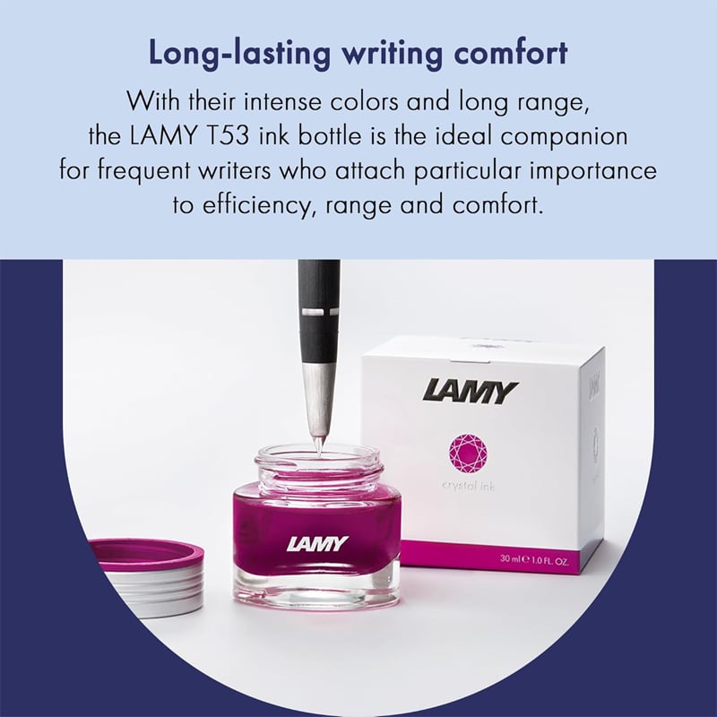 Lamy Crystal T53 Şişe Mürekkep Rhodonite 30ml.
