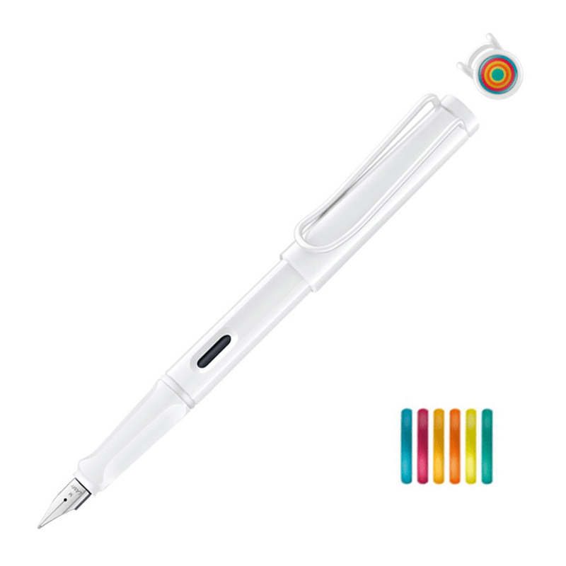 Lamy Safari Multicolor Dolma Kalem Seti All White M Uç
