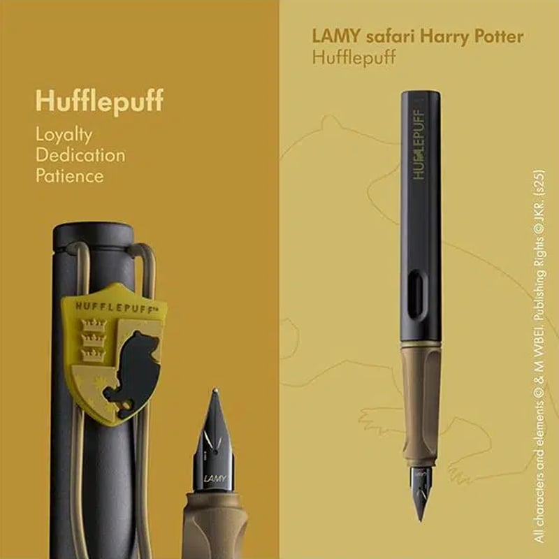 Lamy Safarı Harry Potter Dolma Kalem Hufflepuff M Uç