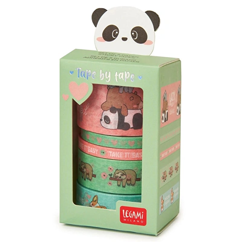 Legamı Mini 5 Kağıt Bant Cutie Animals
