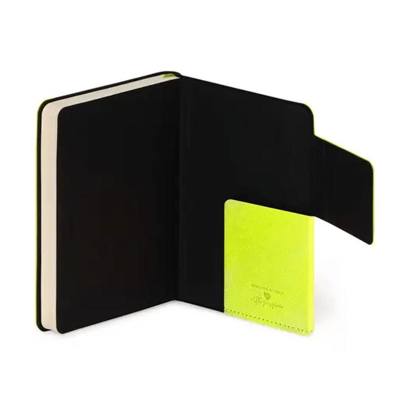 Legami Çizgili Defter Küçük Chartreuse 135x95mm