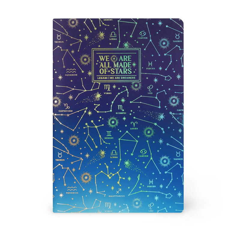 Legami Quaderno Medium Çizgili Defter Yıldızlar