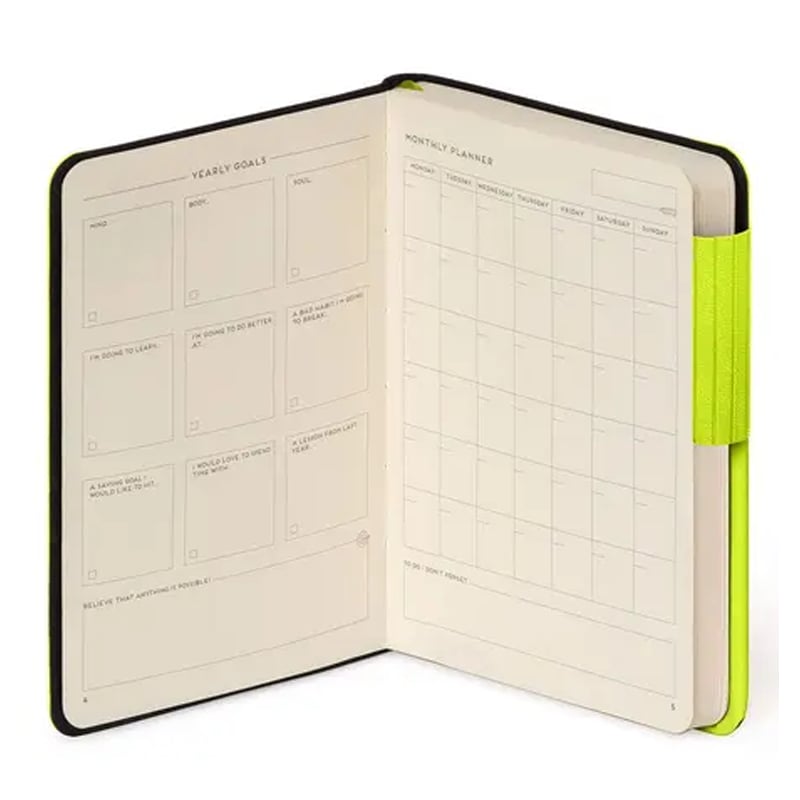Legami Çizgisiz Defter Küçük Chartreuse  135x95mm