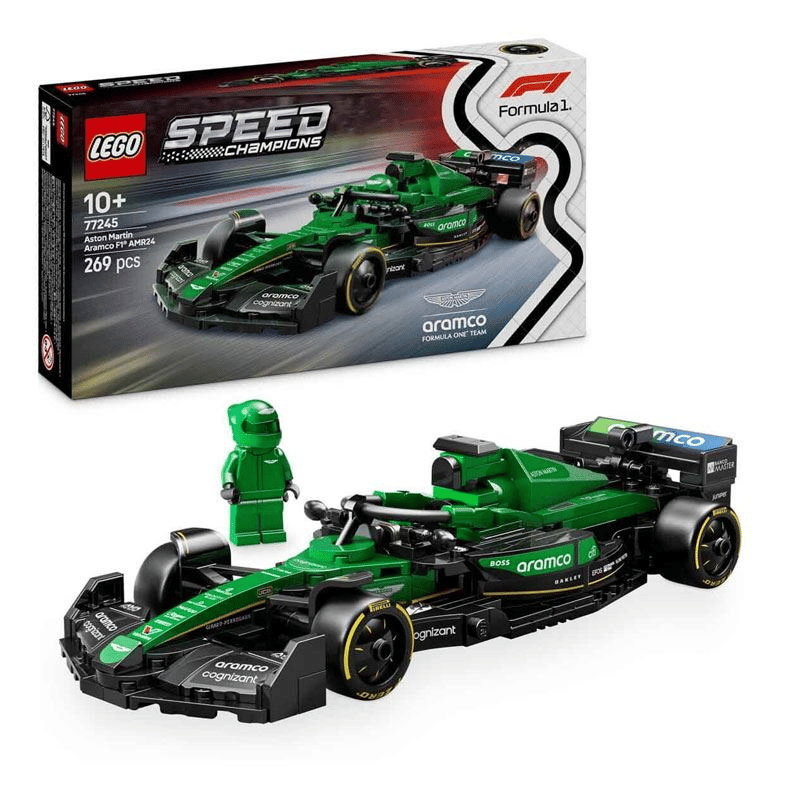 Lego Speed Champions Aston Martin Aramco F1 AMR24 Yarış Arabası 77245