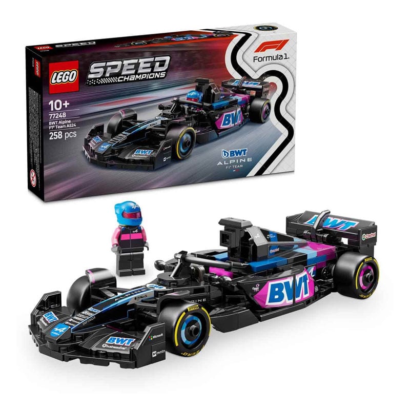 Lego Speed Champions BWT Alpine F1 Team A524 Yarış Arabası 77248