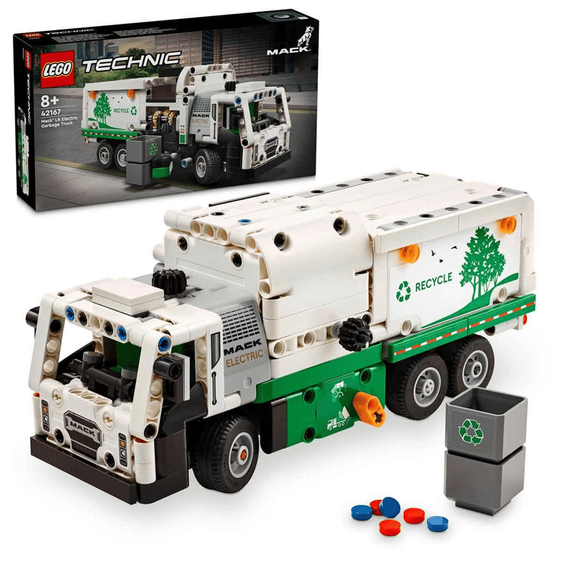 LEGO® Technic Mack® LR Elektrikli Çöp Kamyonu 42167
