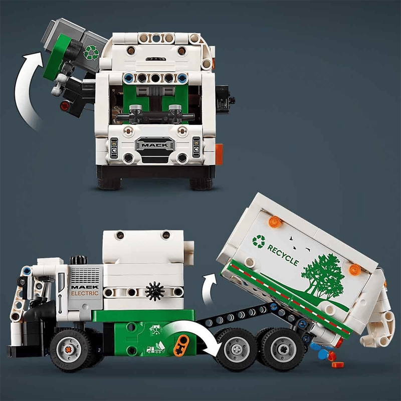 LEGO® Technic Mack® LR Elektrikli Çöp Kamyonu 42167