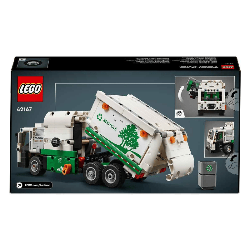 LEGO® Technic Mack® LR Elektrikli Çöp Kamyonu 42167