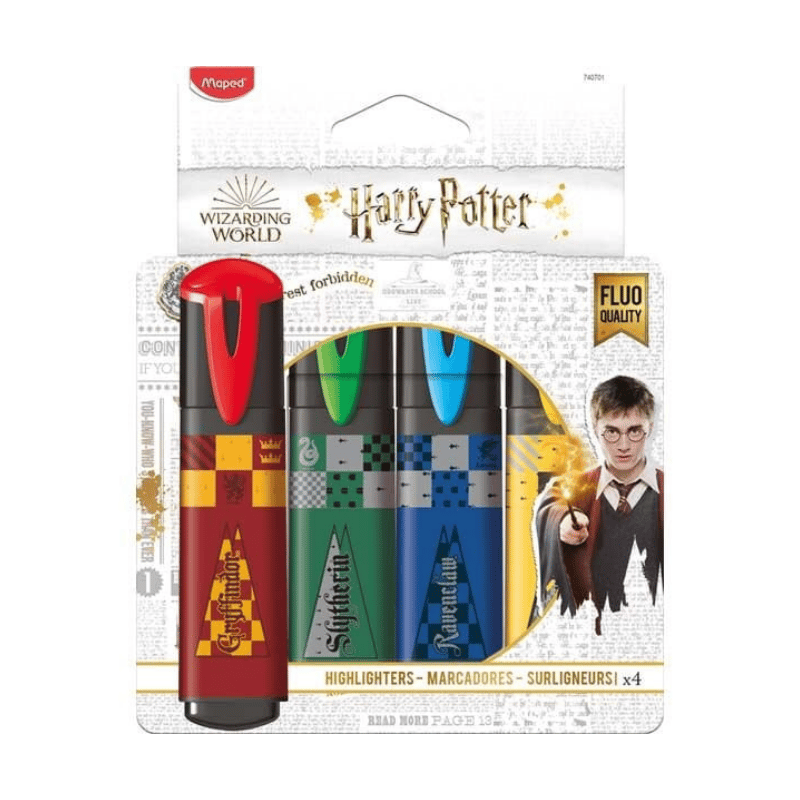 MAPEDMaped Harry Potter Fosforlu Kalem 4'lü 7407013154147407011
