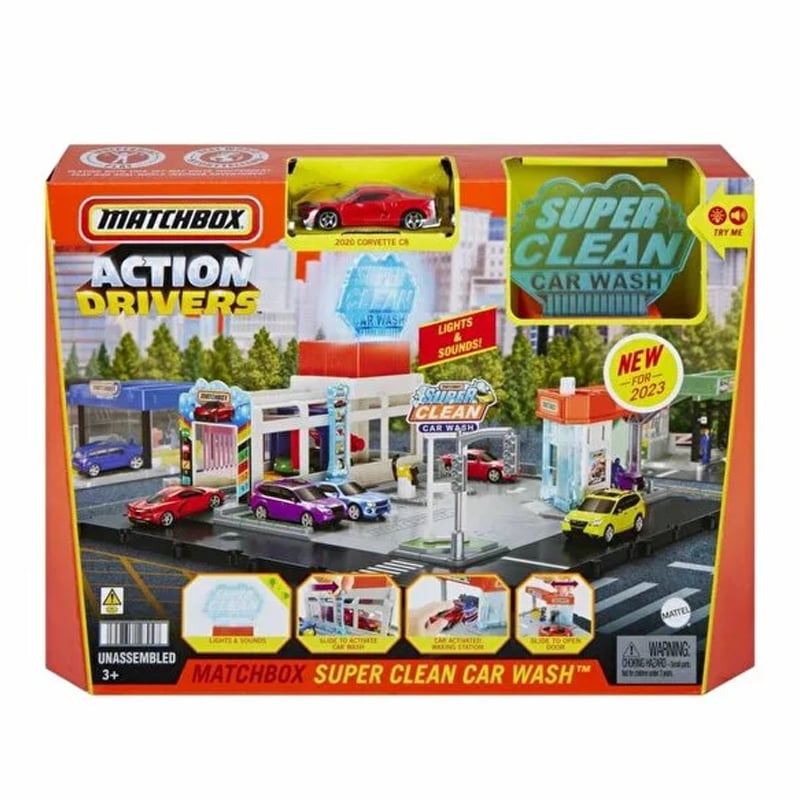 Matchbox Aksiyon Sürücüleri İtfaiye Kurtarma Ekibi Oyun Seti HBD74-HNJ54