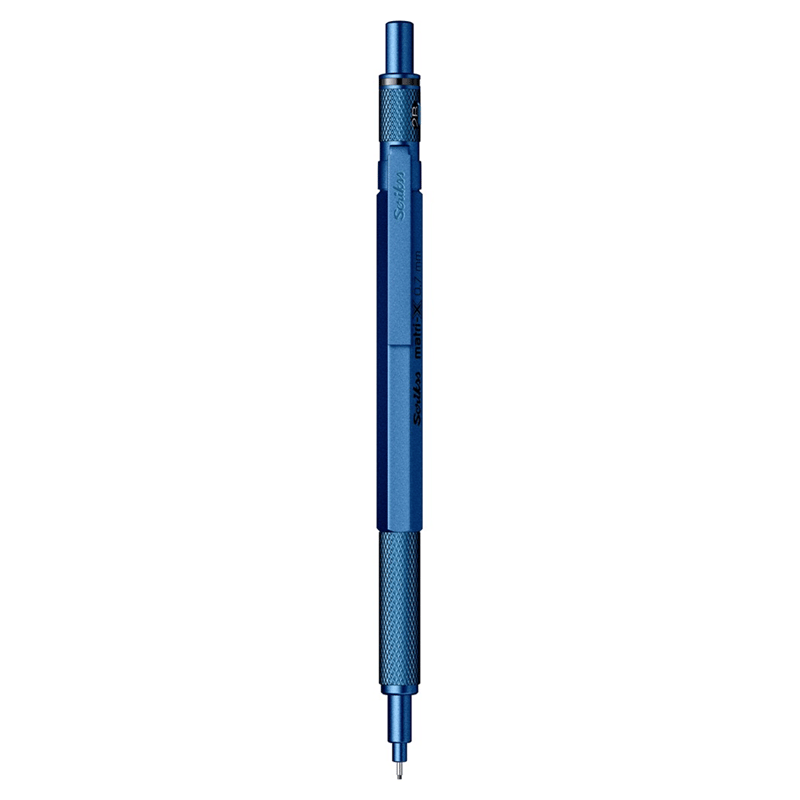 Scrikss Matri-x Mekanik Versatil Kalem 0.7 Metalik Mavi